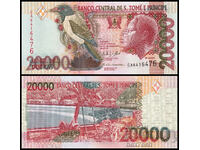 ❤️ ⭐ Sao Tome și Principe 2013 20000 bun UNC nou ⭐ ❤️