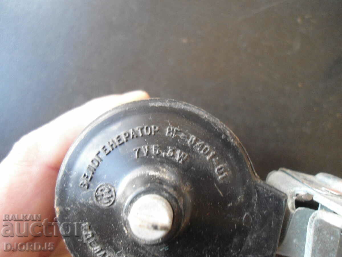 Old Russian dynamo, bicycle generator - 5 Old Russian dynamo, bicycle generator - 5