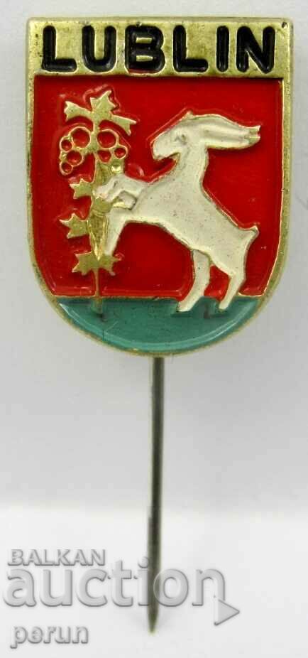 Lublin-Poland-Coat of Arms-Coat of Arms Badge-Heraldry with price 2.99 BGN | € 1.53 Lublin-Poland-Coat of Arms-Coat of Arms Badge-Heraldry with price 2.99 BGN | € 1.53