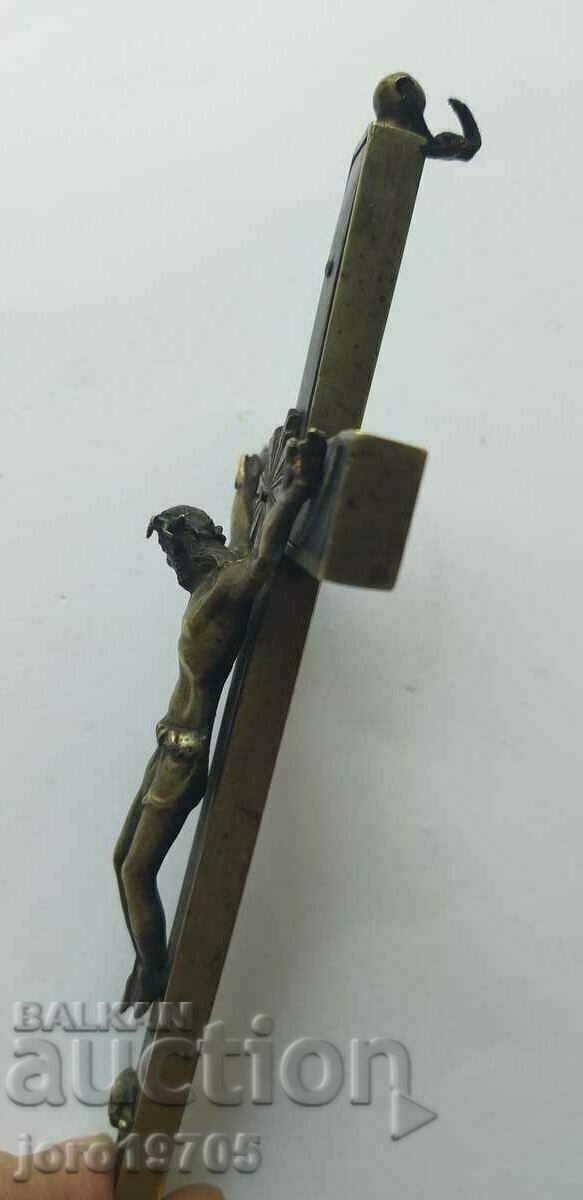 Large antique cross / crucifix / 1880. - 6 Large antique cross / crucifix / 1880. - 6