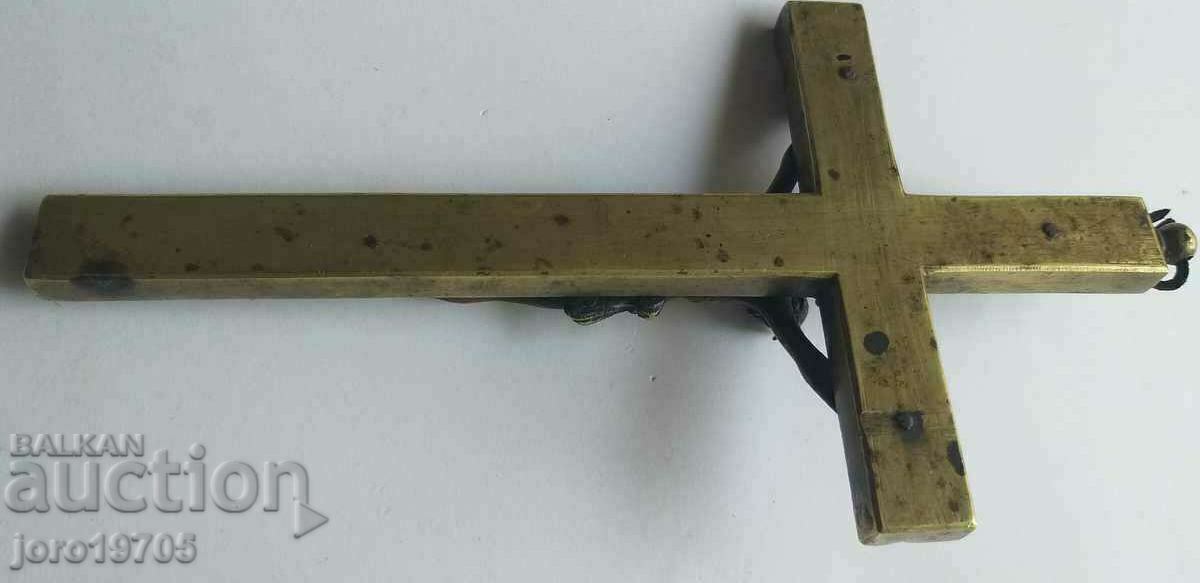 Large antique cross / crucifix / 1880. - 7 Large antique cross / crucifix / 1880. - 7