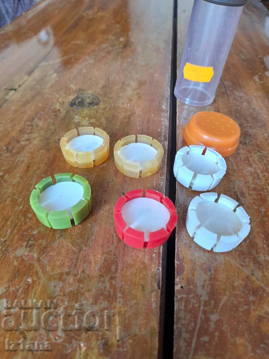 Old stoppers, corks, caps for reusable use - 5