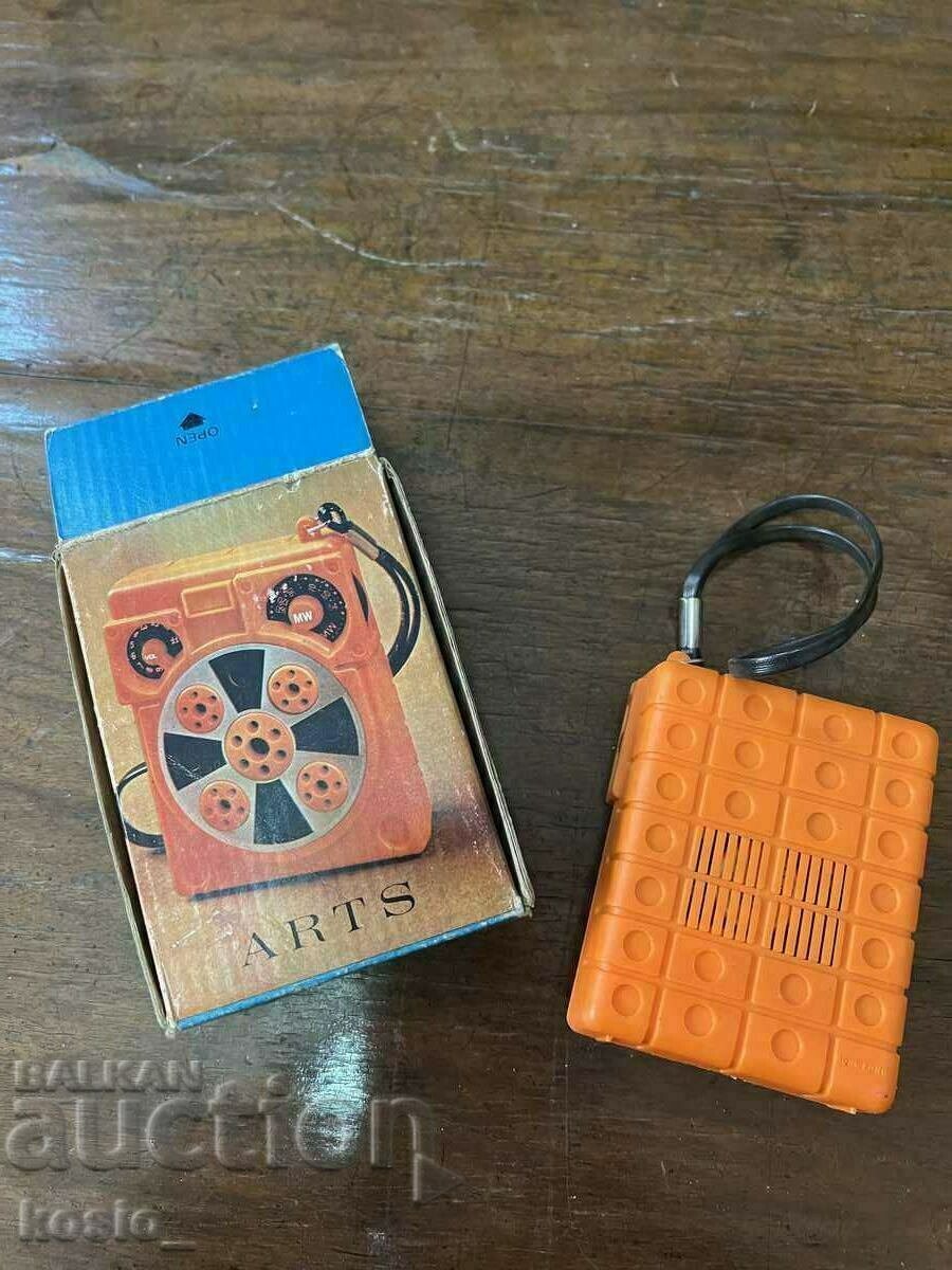 Auction  Arts Pocket Portable Radio - New with box
