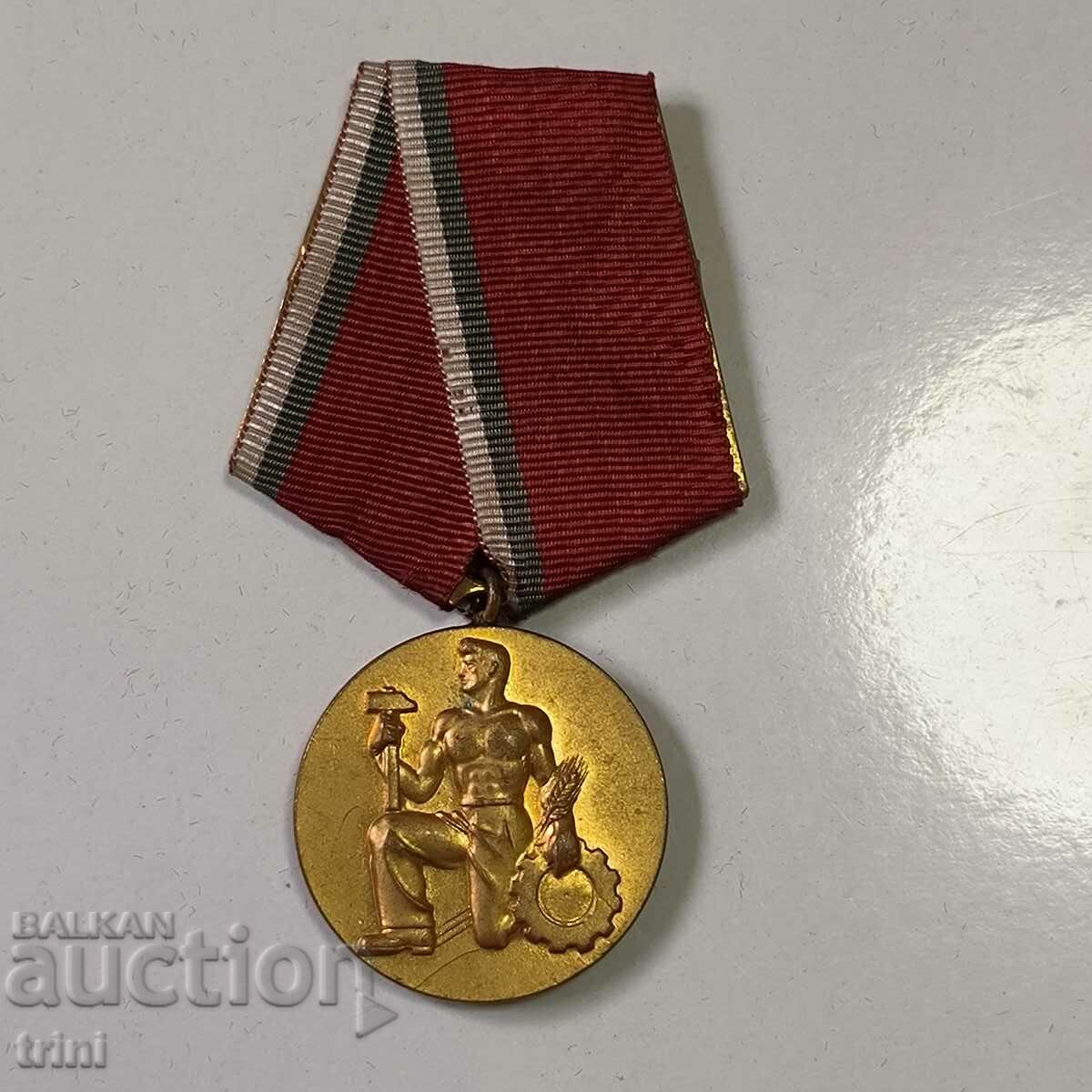 Order "People's Order of Labor - Golden" 1st st. 1950