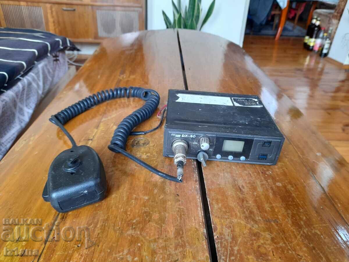 Стара CB радиостанция Polmar DX-40