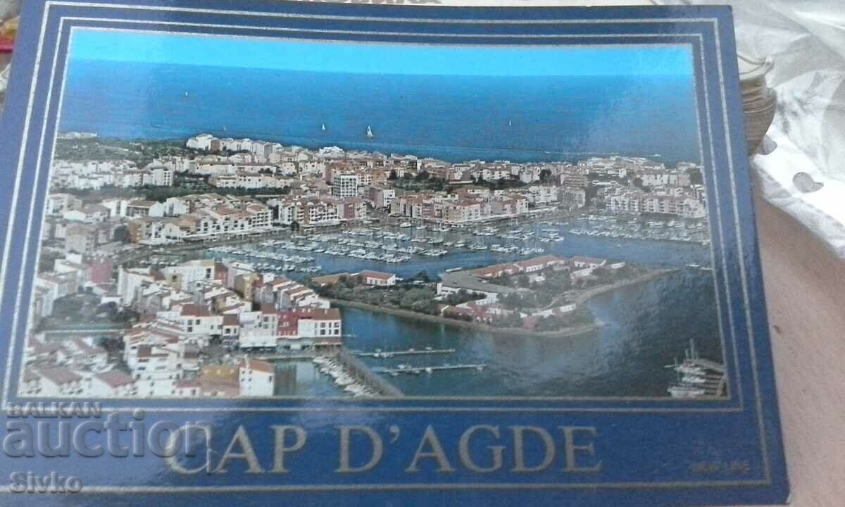 CAP D,AGDE card