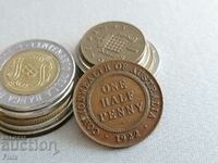 Monedă - Australia - 1/2 (jumătate) penny | 1922
