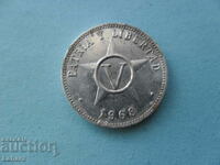 5 centavos 1968 Cuba