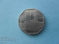 10 центавос 2000 г. Куба