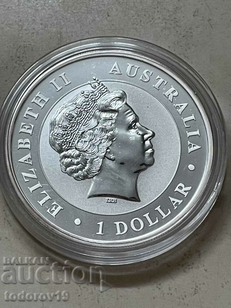 Доставка на 1 oz Сребро Австралийска КУКАБУРА 2013 Доставка на 1 oz Сребро Австралийска КУКАБУРА 2013