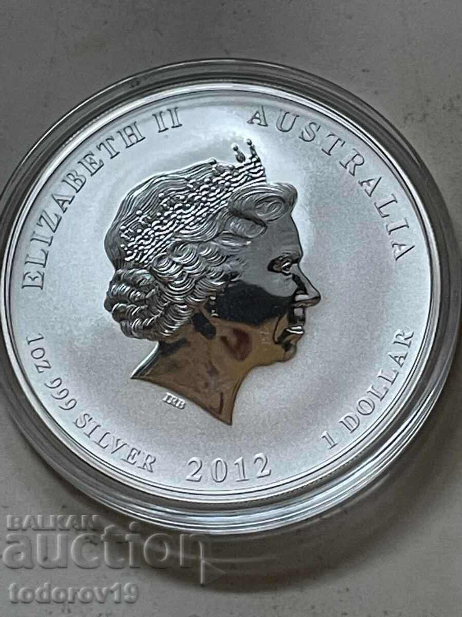 Delivery of Lunar Year of the Dragon 2012 1 oz Delivery of Lunar Year of the Dragon 2012 1 oz