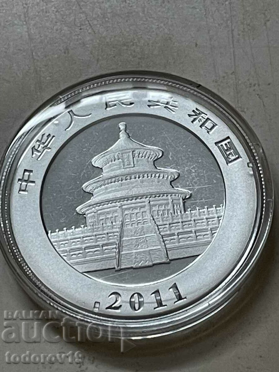 Delivery of 1 oz. Silver Chinese Panda 2011 Delivery of 1 oz. Silver Chinese Panda 2011