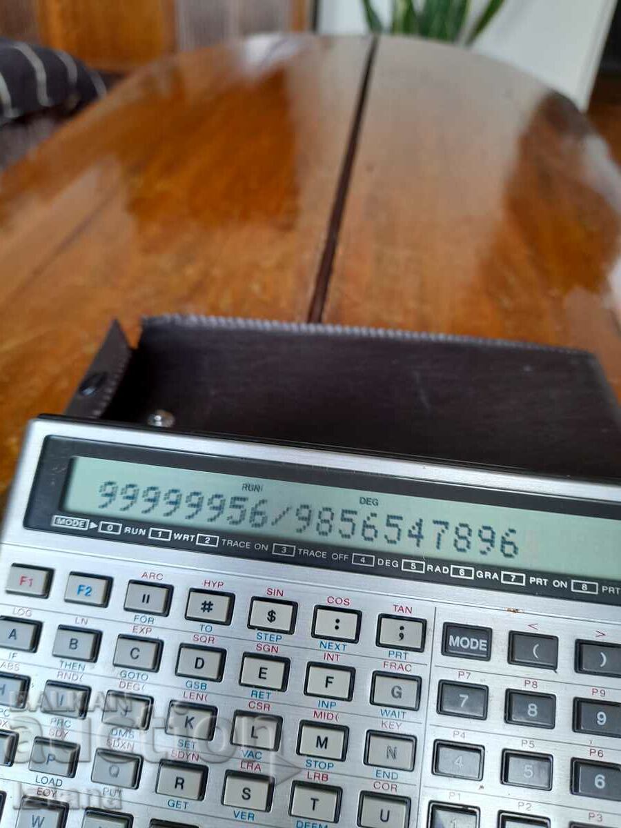 Vechiul calculator Casio FX-702P - 5 Vechiul calculator Casio FX-702P - 5