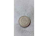Olanda 25 de cenți 1941 Argint