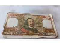 Франция 100 франка 1973