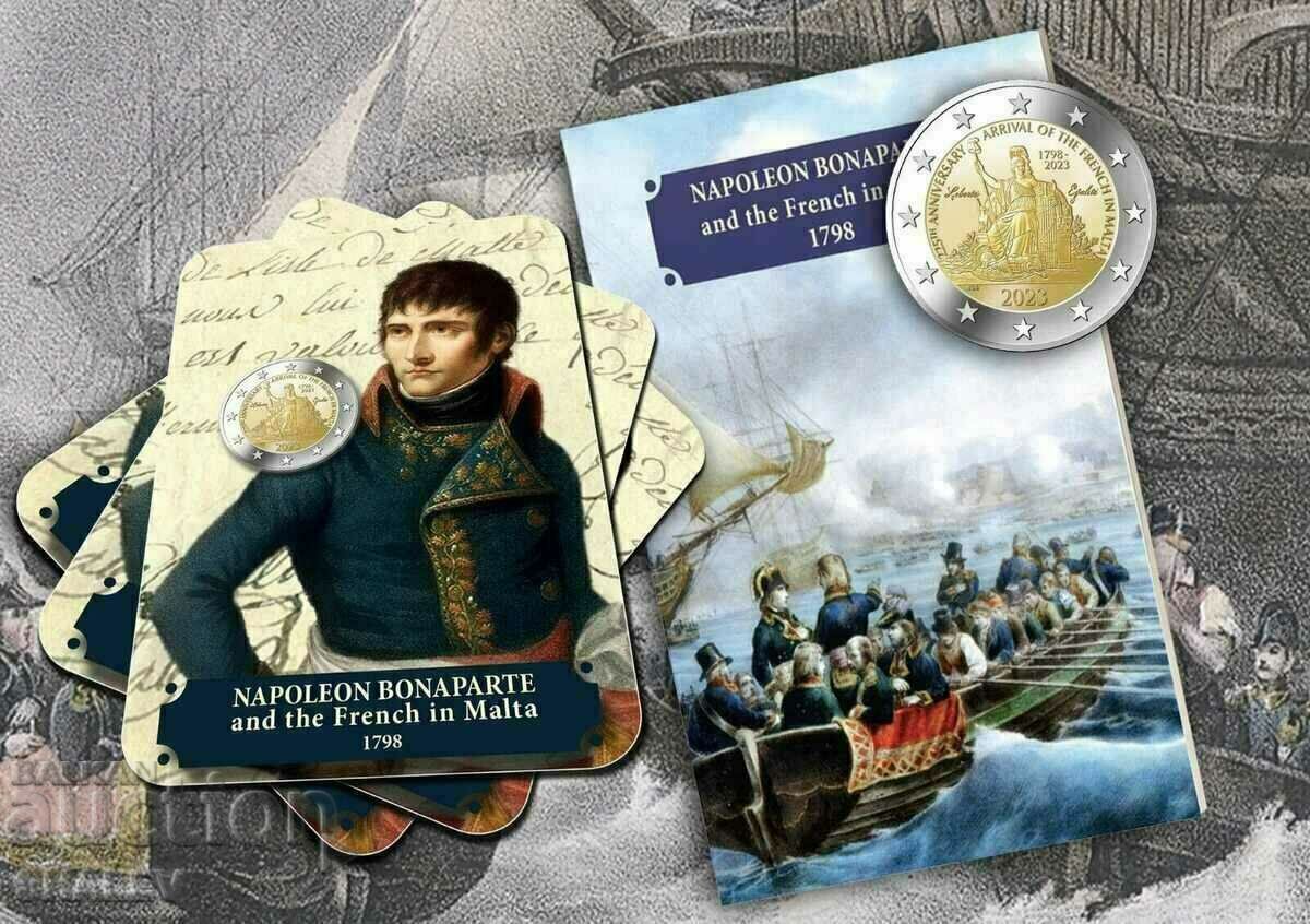 2 Euro 2023 Malta "Napoleon" /Малта/ (1) - Unc (2 евро)