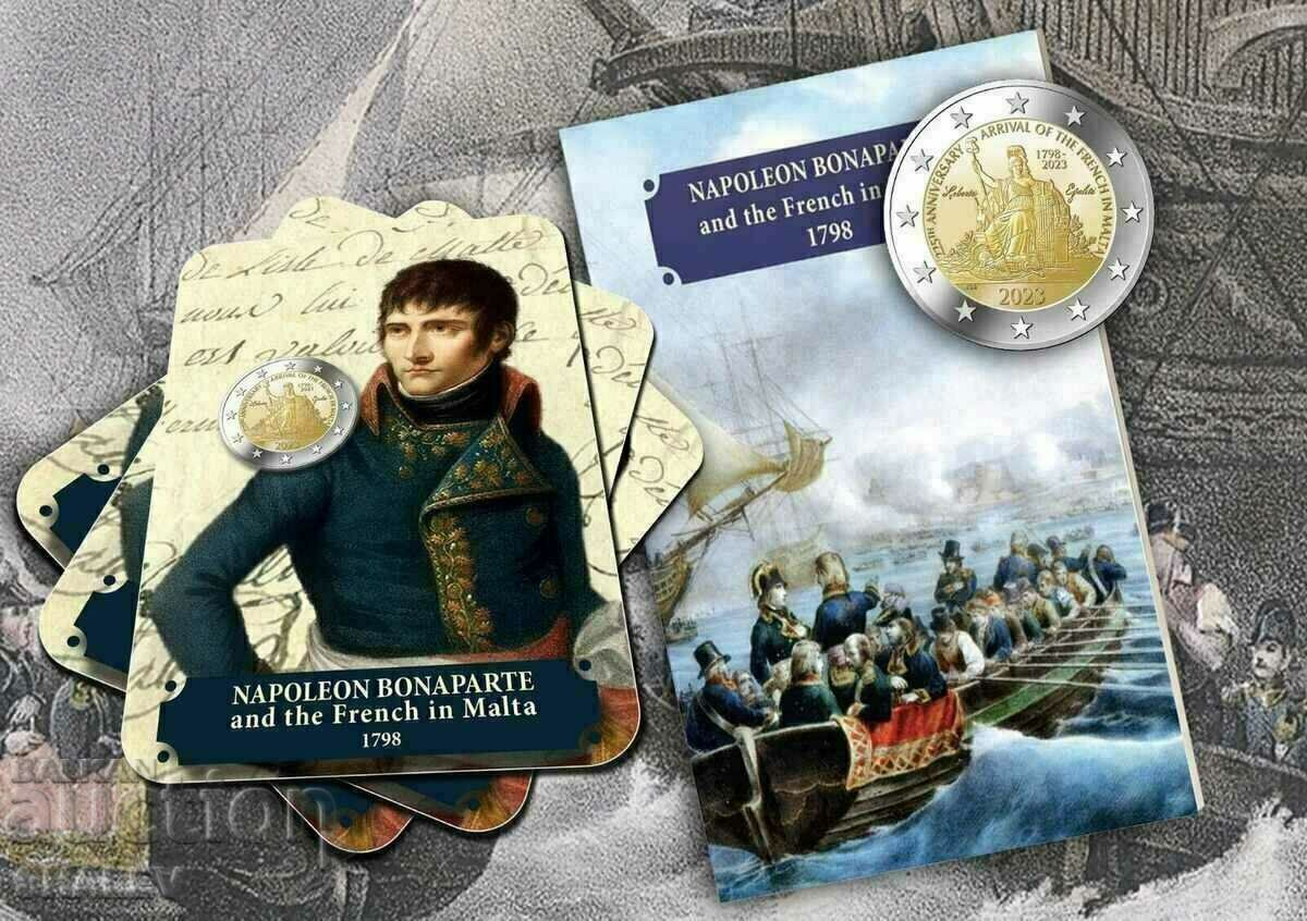 2 Euro 2023 Malta "Napoleon" /Малта/ (1) - Unc (2 евро)