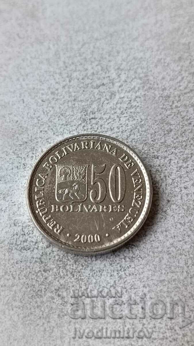 Venezuela 50 bolivars 2000