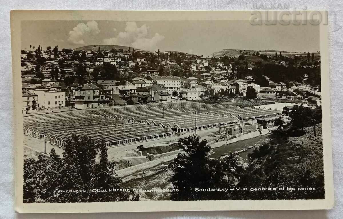 SANDANA GENERAL VIEW WITH THE GREENHOUSES 1961. P.K.
