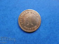 1 pfennig 1908 Germania