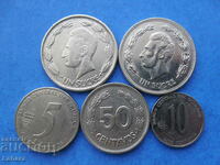 O mulțime de monede Ecuador