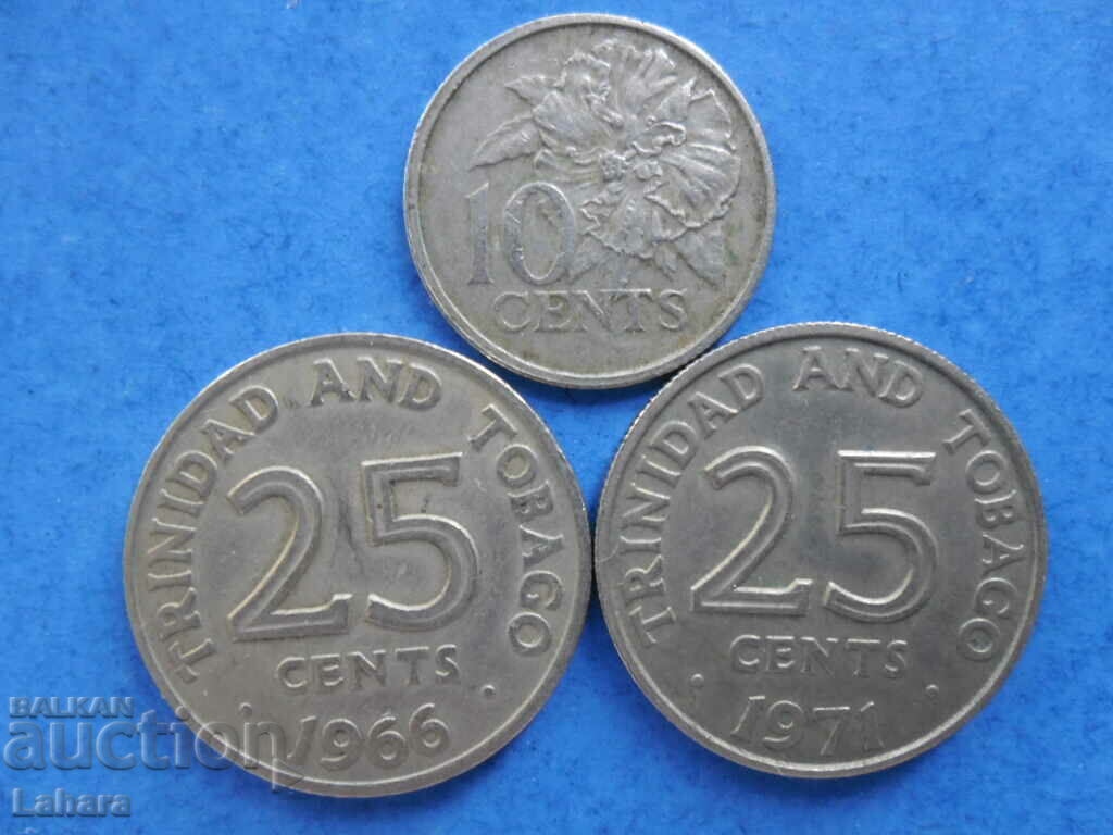 Trinidad and Tobago coin lot