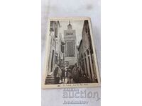 Пощенска картичка Tunis Rue Sidi Ben Arous 1934
