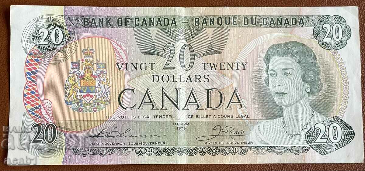 20 δολάρια Καναδάς 1979 / 20 δολάρια Καναδάς
