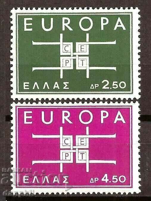 Ελλάδα 1963 Ευρώπη CEPT (**) καθαρό, χωρίς σφραγίδα Ελλάδα 1963 Ευρώπη CEPT (**) καθαρό, χωρίς σφραγίδα
