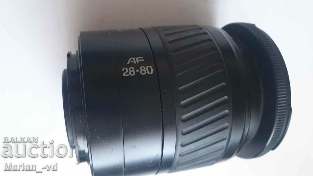 Minolta AF Zoom 28-80mm 1:3.5 (22) - 5.6 - 5 Minolta AF Zoom 28-80mm 1:3.5 (22) - 5.6 - 5