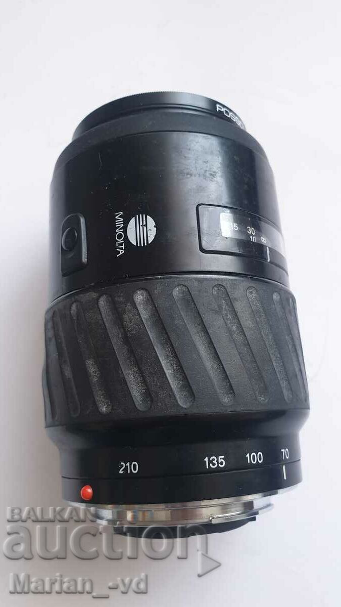MINOLTA AF ZOOM 70-210MM 1:3.5(22)-4.5 - 7 MINOLTA AF ZOOM 70-210MM 1:3.5(22)-4.5 - 7