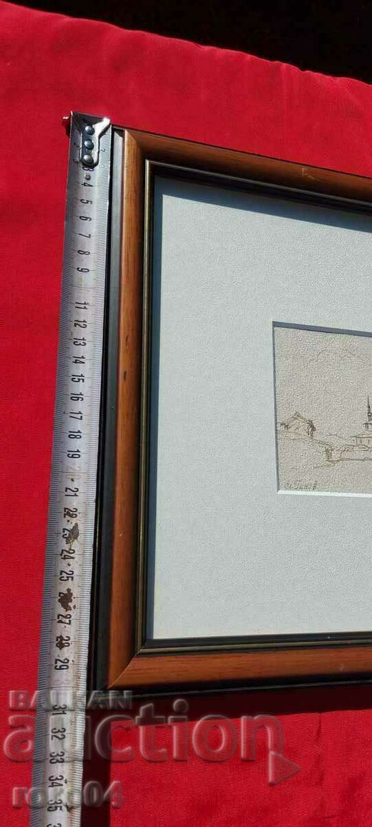 Delivery of SLAVI GENEV ( 1893 - 1977 ) LANDSCAPE Delivery of SLAVI GENEV ( 1893 - 1977 ) LANDSCAPE