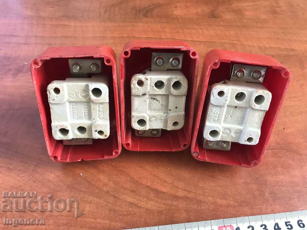 Auction BASE SOCKET FOR SCREW FUSE 63A CARTRIDGE CAP-3 NO. Auction BASE SOCKET FOR SCREW FUSE 63A CARTRIDGE CAP-3 NO.