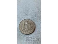 Barbados 25 cents 1980
