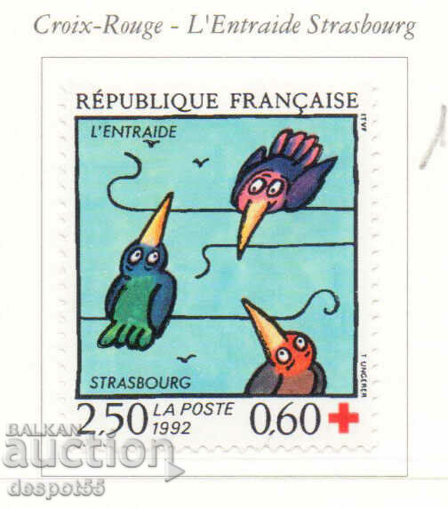 1992. Франция. Червен кръст.