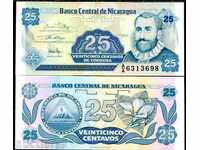Zorba LICITAȚII NICARAGUA 25 TSENTAVO 1991 UNC