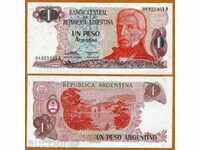 Zorbas LICITAȚII ARGENTINA 1 peso 1983 UNC