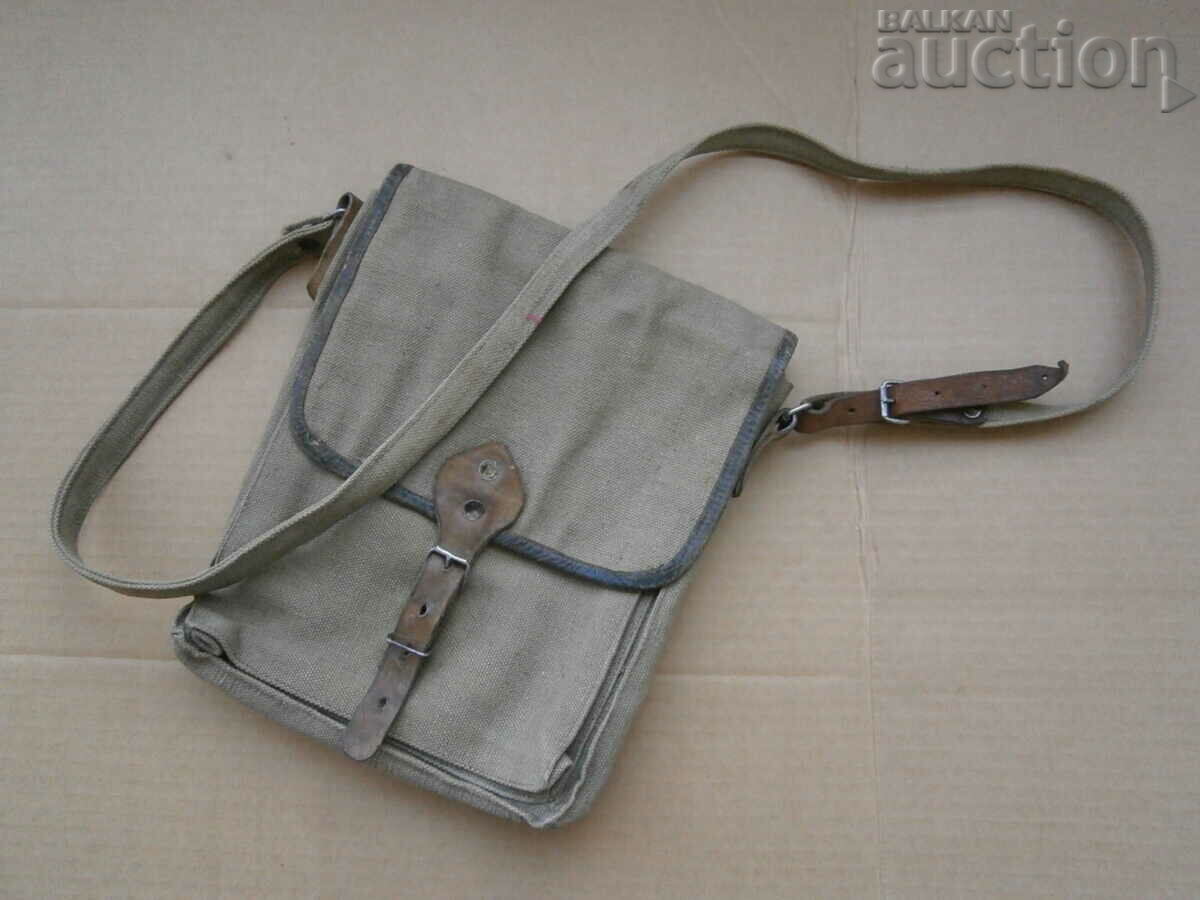 commander's bag tablet WW2 WWII double faced