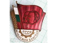 13885 - Ταξιαρχία Νέων της ΕΣΣΔ - χάλκινο σμάλτο