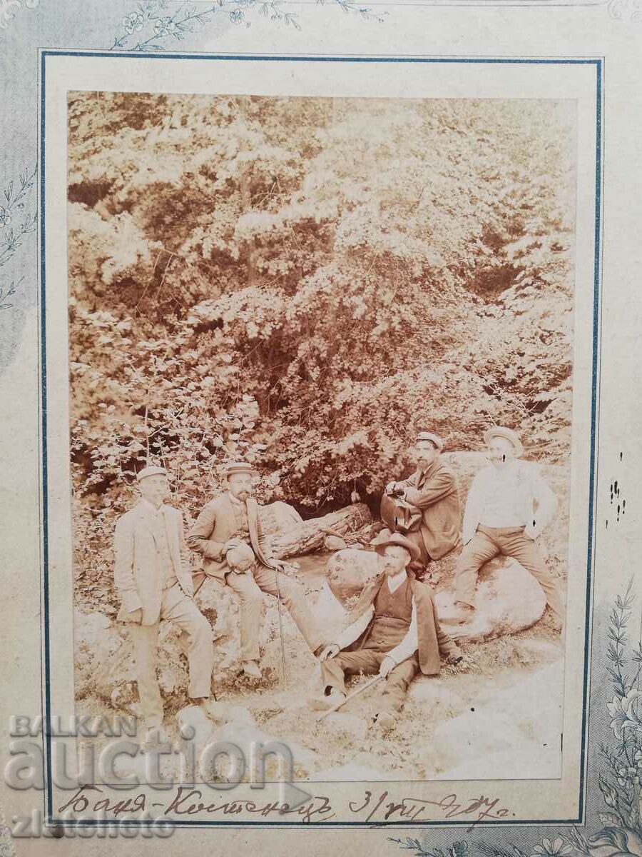 Auction Old cardboard photo - Auction Old cardboard photo -