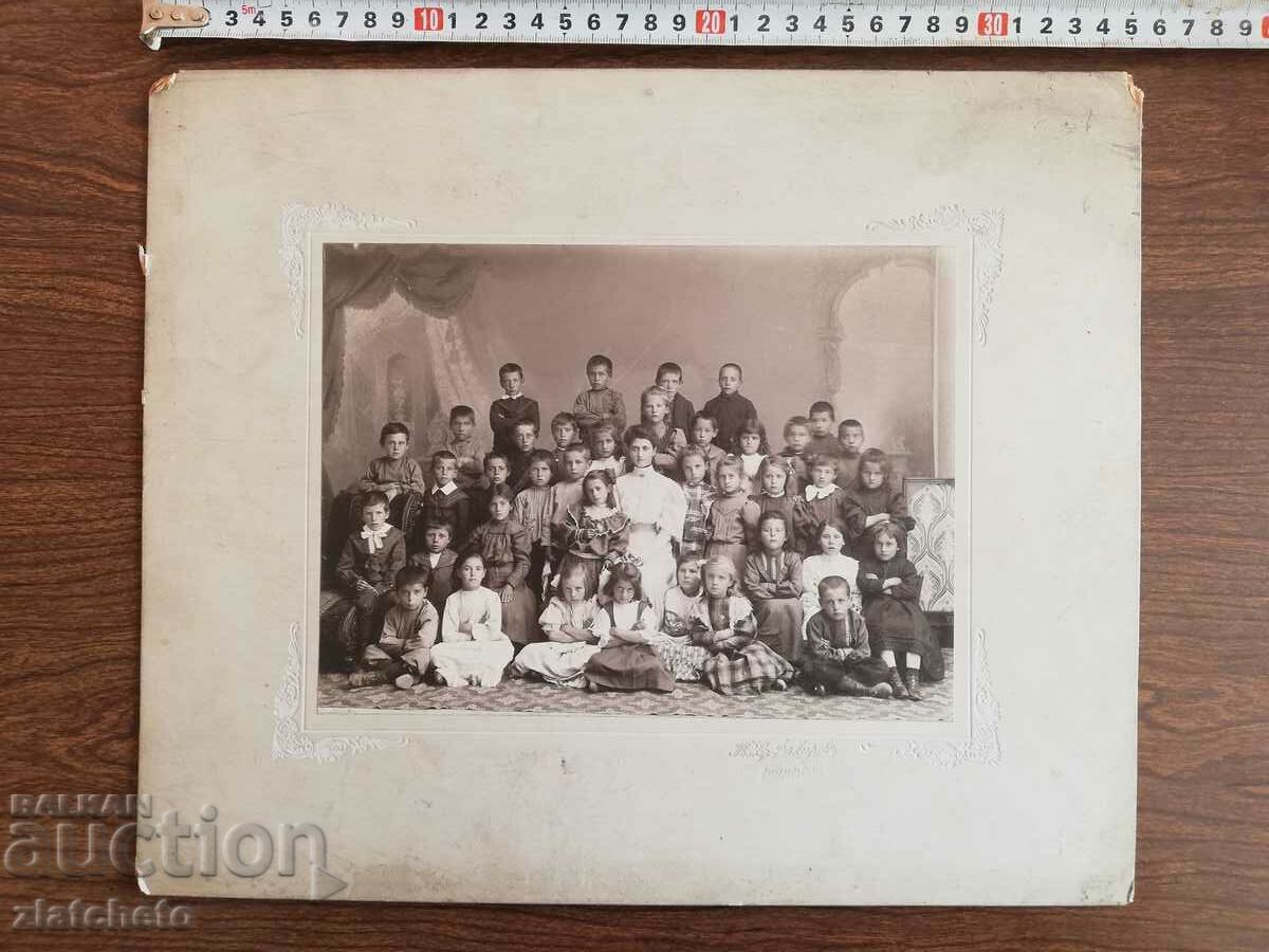 Old photo cardboard - Atelier Todor Hr. Fakirov Sofia with price 50.00 BGN | € 25.56 Old photo cardboard - Atelier Todor Hr. Fakirov Sofia with price 50.00 BGN | € 25.56