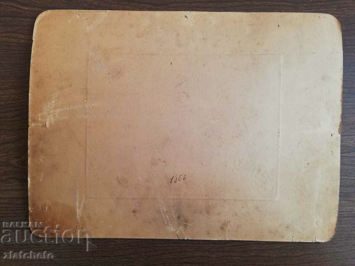 Old cardboard picture - Pope, Priest - 6 Old cardboard picture - Pope, Priest - 6