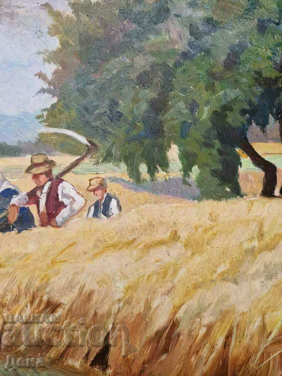 An old master painting from the beginning of the 20th century. - 5