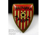 Football-Rare football badge- FC MALCHIKA, Kubrat