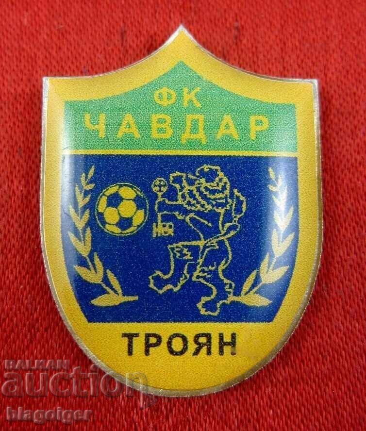 Football-Rare football badge- FC CHAVDAR Troyan