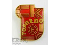 Football-Rare football badge- FC TORPEDO Karlovo
