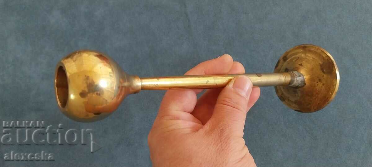 Old candle holder with price 20.00 BGN | € 10.23 Old candle holder with price 20.00 BGN | € 10.23