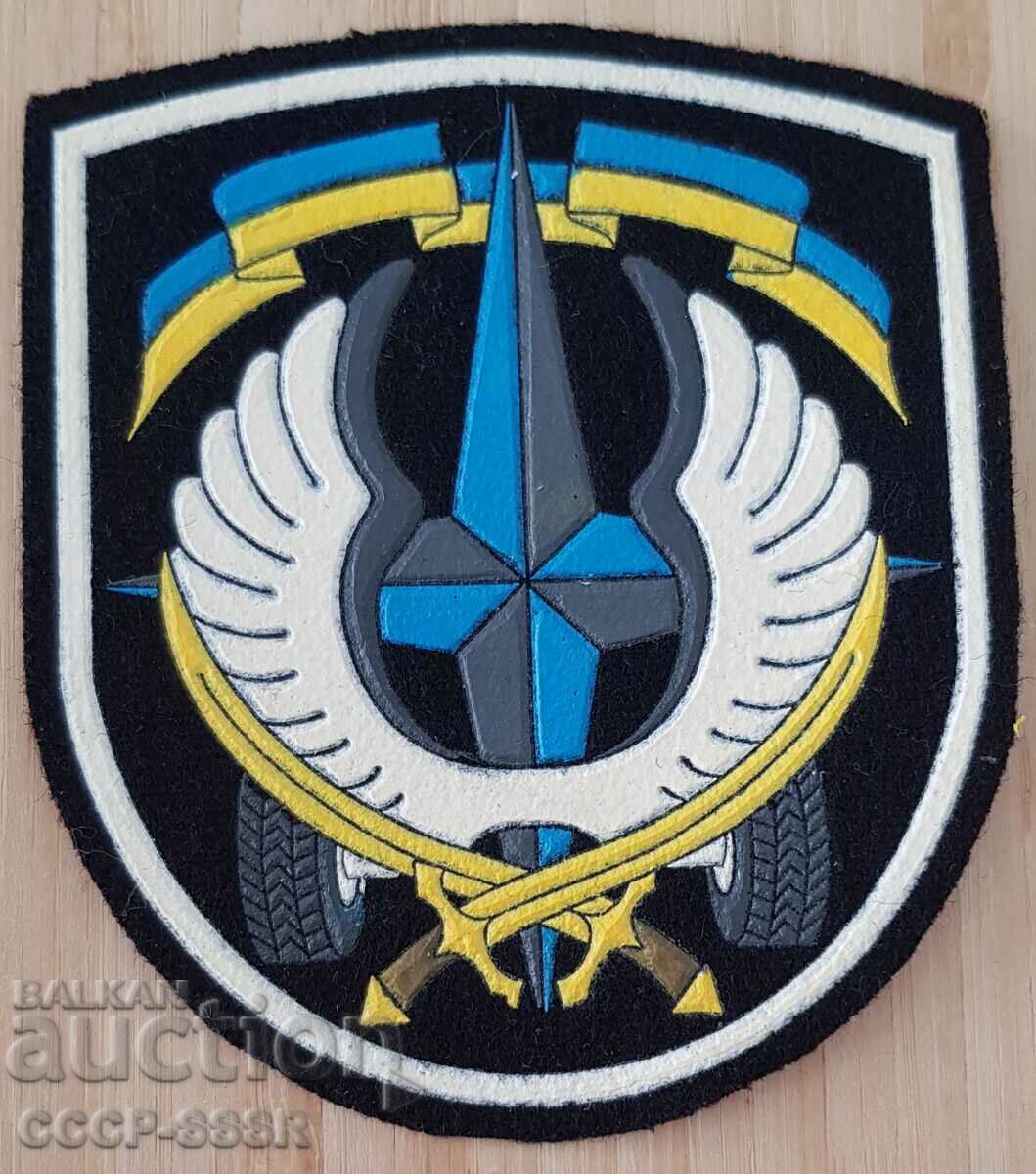Ucraina, chevron, petec uniformă, trupe de pușcă motorizate ale Forțelor Armate ucrainene