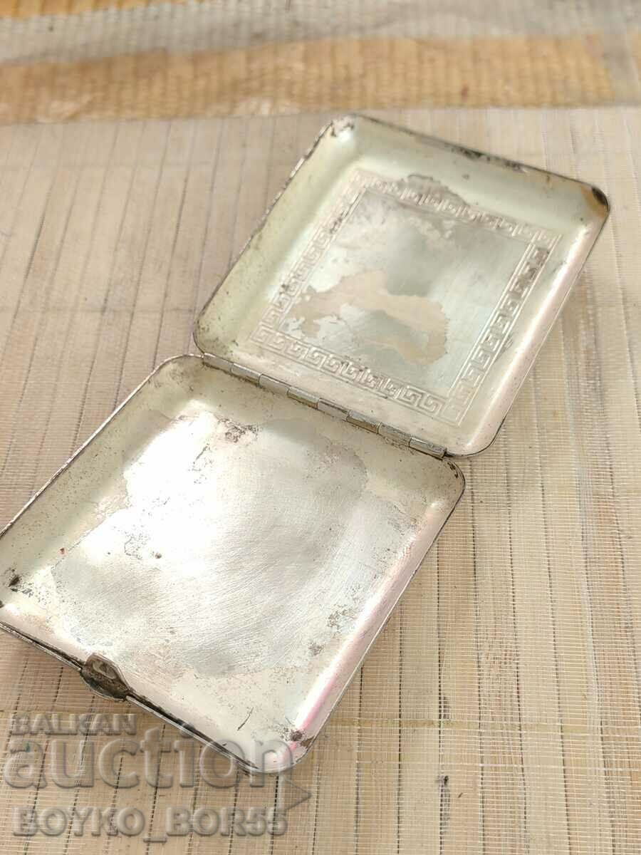 Auction Antique Royal Bronze Deep Silver Plated Snuffbox Auction Antique Royal Bronze Deep Silver Plated Snuffbox