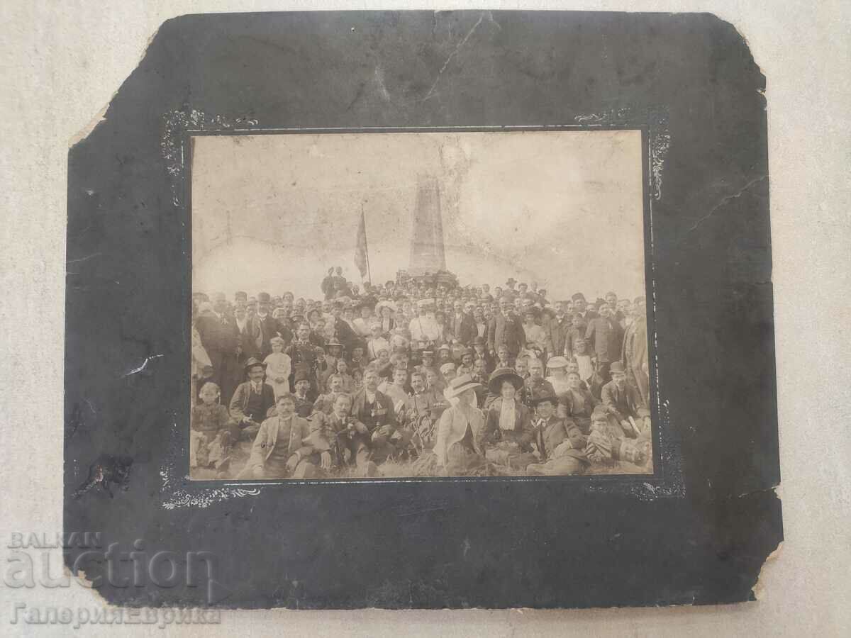 Old photo opening monument with price 89.00 BGN | € 45.50